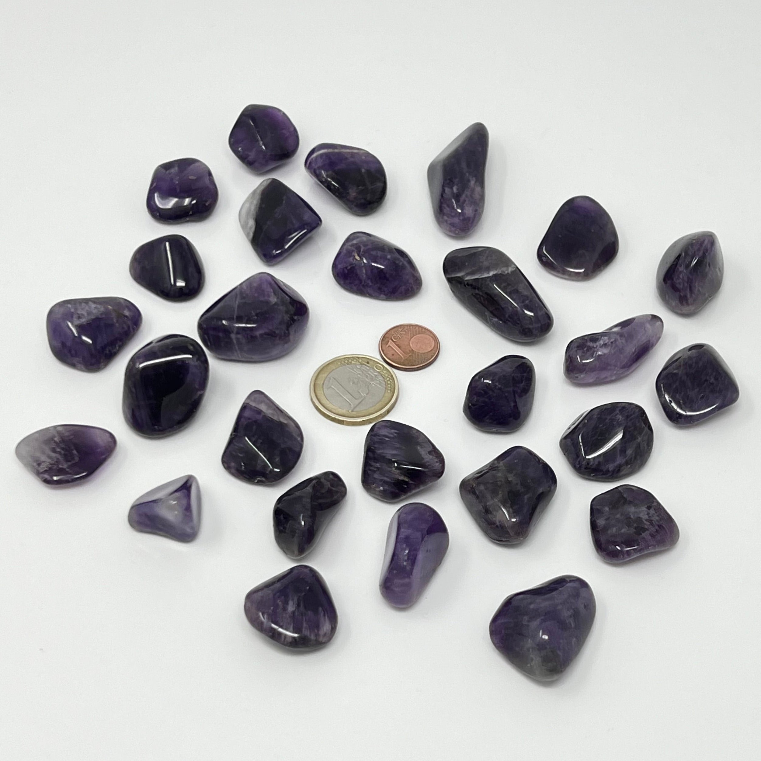 Amethyst dunkel - Trommelstein - Größe 2-3 cm