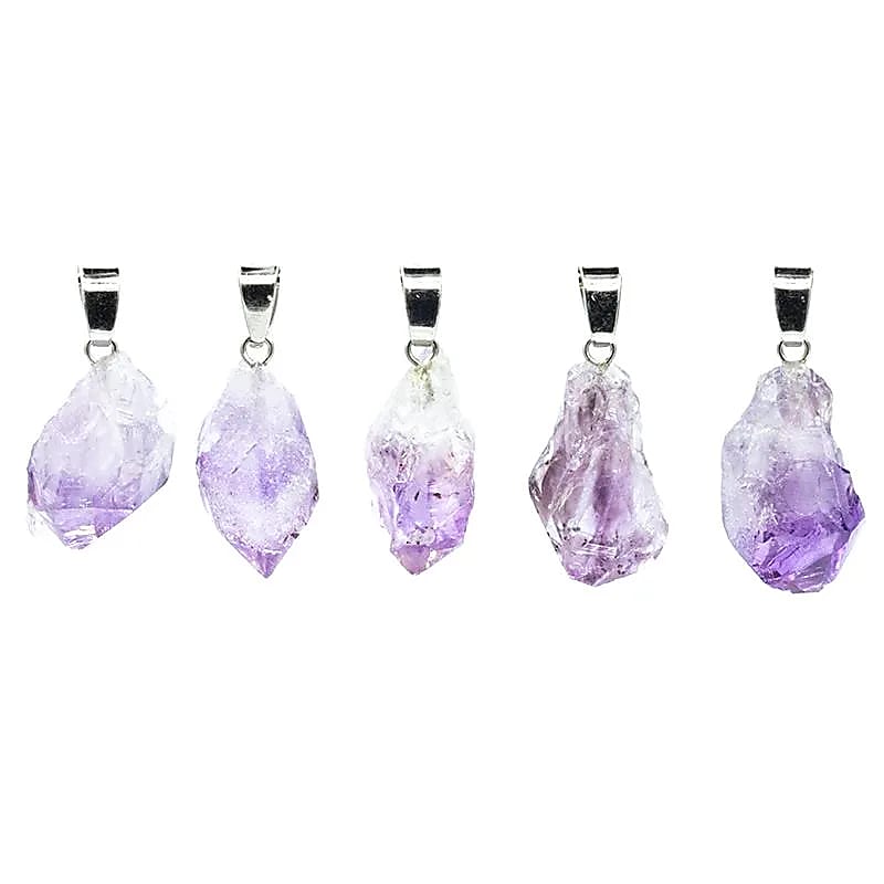 Amethyst - Roh - Edelsteinanhänger ca. 2 cm