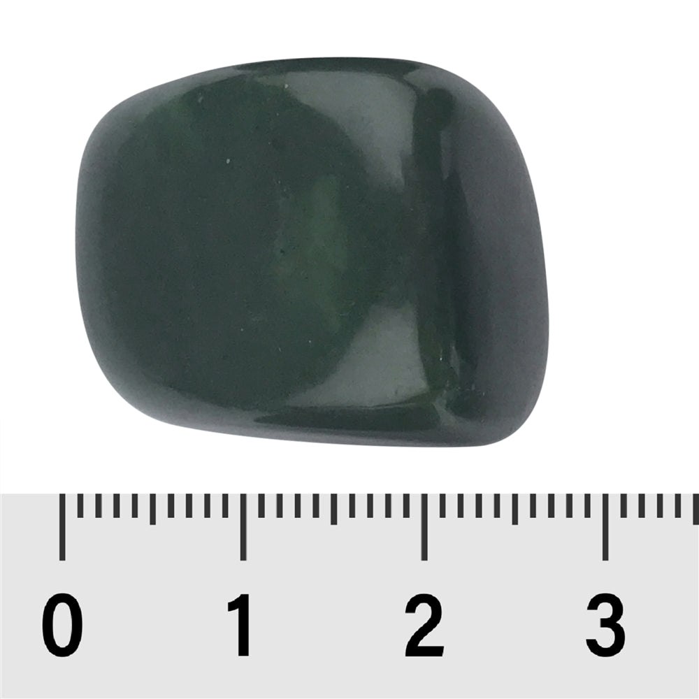 Nephrit (Jade) - Trommelstein - Größe 2 - 3 cm