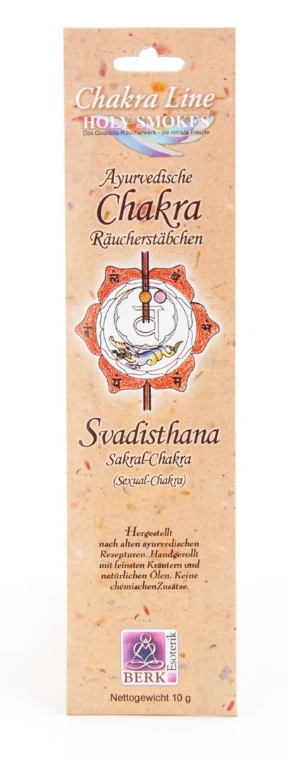 Sakral-Chakra (Svadisthana) - Chakra Line - Räucherstäbchen