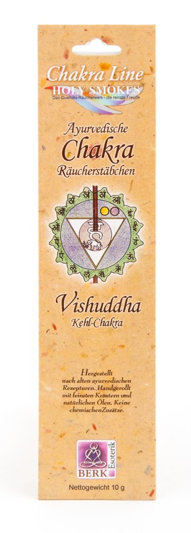 Kehl-Chakra (Vishuddha) - Chakra Line - Räucherstäbchen