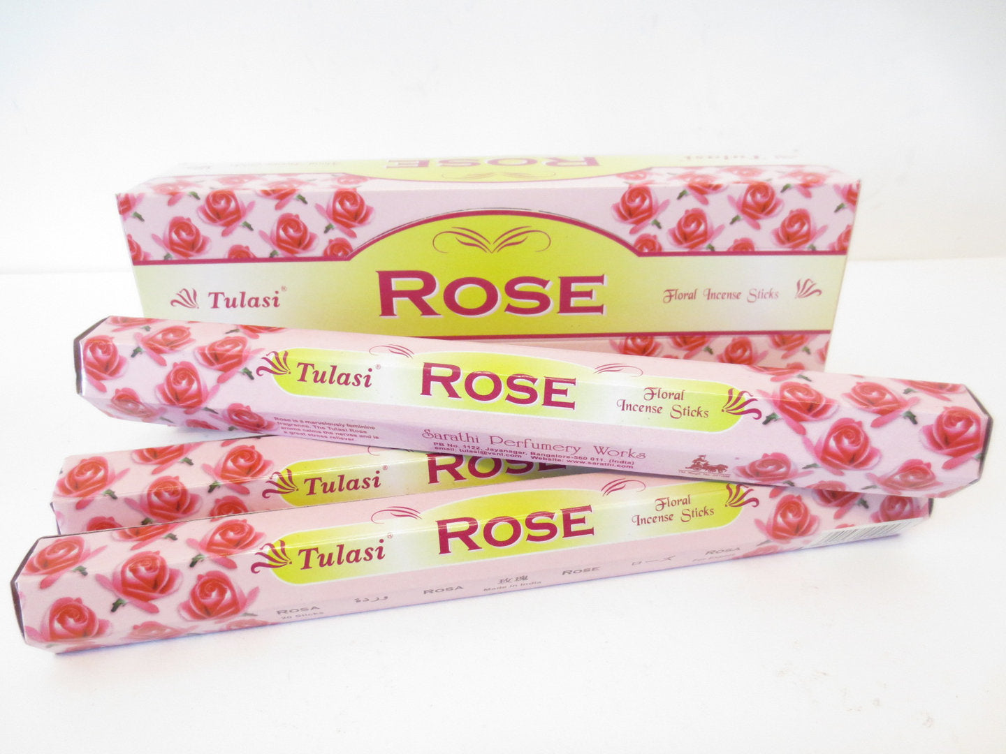 Tulasi Rose - Räucherstäbchen ca. 25 g