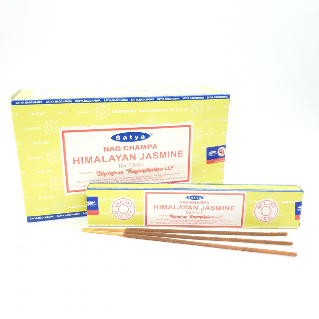 Satya Nag Champa Himalayan Jasmine (Himalaya Jasmin) - Räucherstäbchen 15 g